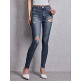 ミドルウエストSIDE RIPPEDスキニーデニムパンツ | GYDA | 詳細画像25