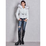 ミドルウエストSIDE RIPPEDスキニーデニムパンツ | GYDA | 詳細画像35