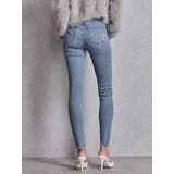 ミドルウエストSIDE RIPPEDスキニーデニムパンツ | GYDA | 詳細画像4