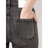 ミドルウエストSIDE RIPPEDスキニーデニムパンツ | GYDA | 詳細画像43