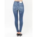 ハイウエストSIDE RIPPED スキニーデニムパンツ | GYDA | 詳細画像18