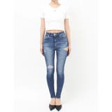 ハイウエストSIDE RIPPED スキニーデニムパンツ | GYDA | 詳細画像24