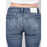 ジャストウエストSIDE RIPPEDスキニーデニムパンツ | GYDA | 詳細画像18 