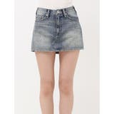 bijouデニムスカートライクショートパンツ | GYDA | 詳細画像50 