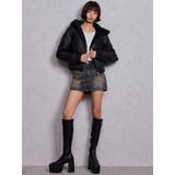 bijouデニムスカートライクショートパンツ | GYDA | 詳細画像7 