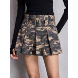 ハイウエストWIDE BELTプリーツデニムスカートライクショートパンツ | GYDA | 詳細画像2