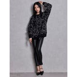 BUNNY patternニットトップス | GYDA | 詳細画像4 