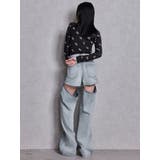 GG patternタイトニットトップス | GYDA | 詳細画像10 