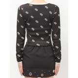 GG patternタイトニットトップス | GYDA | 詳細画像13 