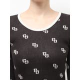 GG patternタイトニットトップス | GYDA | 詳細画像14 