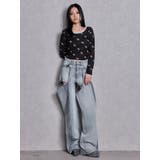 GG patternタイトニットトップス | GYDA | 詳細画像8 