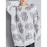 オフホワイト | GG FRAME ニットトップス | GYDA