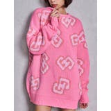 ピンク | GG FRAME ニットトップス | GYDA