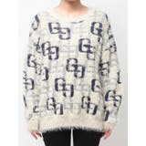 GG PATTERN MIXシャギーニットトップス | GYDA | 詳細画像15