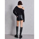 Symmetry GYDAワンショルチェーンニットトップス | GYDA | 詳細画像10 