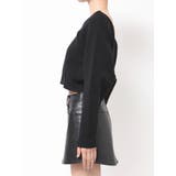 Symmetry GYDAワンショルチェーンニットトップス | GYDA | 詳細画像12 