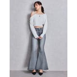 Symmetry GYDAワンショルチェーンニットトップス | GYDA | 詳細画像5 