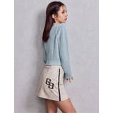 GG ZIP designラメニットトップス | GYDA | 詳細画像14 