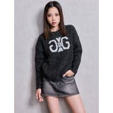 Symmetry GYDA jacquardニットトップス | GYDA | 詳細画像10 