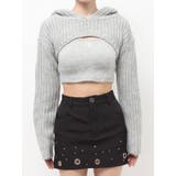 GGアンサンブルニットパーカー | GYDA | 詳細画像14 