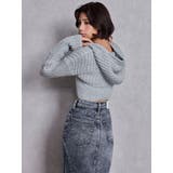 GGアンサンブルニットパーカー | GYDA | 詳細画像3 