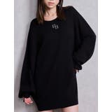 ブラック | GG LOOSEニットトップス | GYDA