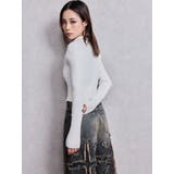 POLOニットトップス | GYDA | 詳細画像14 