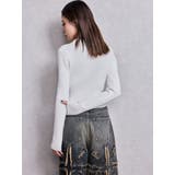 POLOニットトップス | GYDA | 詳細画像15 