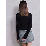 POLOニットトップス | GYDA | 詳細画像8 