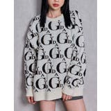 オフホワイト | GYDA PATTERN ニットトップス | GYDA