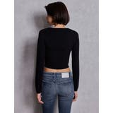 Serenata bijouニットトップス | GYDA | 詳細画像3 