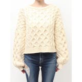 ケーブルクルーネックニットトップス | GYDA | 詳細画像24