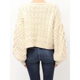 ケーブルクルーネックニットトップス | GYDA | 詳細画像26