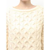 ケーブルクルーネックニットトップス | GYDA | 詳細画像27