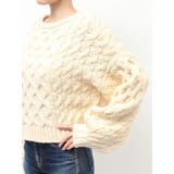 ケーブルクルーネックニットトップス | GYDA | 詳細画像28