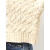 ケーブルクルーネックニットトップス | GYDA | 詳細画像29