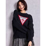GUESS GJ LS CN BIG TRIANGLE SWTR | GYDA | 詳細画像2