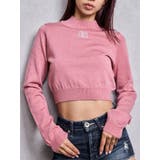 ピンク | Symmetry GYDAラメニットトップス | GYDA