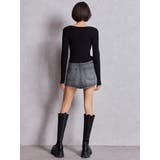 GGプレートlong sleeveニットトップス | GYDA | 詳細画像5 