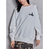 オフホワイト | GYMINI BUNNYラインスウェットトップス | GYDA