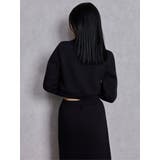 sacred edge crossハーフZIPショートスウェットトップス | GYDA | 詳細画像3 