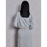 sacred edge crossハーフZIPショートスウェットトップス | GYDA | 詳細画像7 