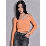 カシュクールデザインオフショルトップス | GYDA | 詳細画像10 