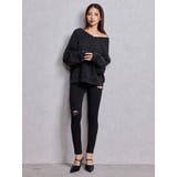 VネックSMIRK BUNNYスウェットトップス | GYDA | 詳細画像14 