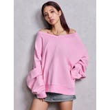 VネックSMIRK BUNNYスウェットトップス | GYDA | 詳細画像16 