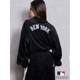 GYDA［MLB］2ラインハーフZIPショートトップス | GYDA | 詳細画像7 