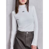 オフホワイト | GYDAハイネックショートトップス | GYDA