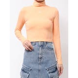 オレンジ | GYDAハイネックショートトップス | GYDA