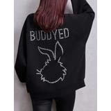 ブラック | BUDDYED BUNNY STUDS BIGプルオーバー | GYDA