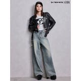 GD fake leather patch shortトップス | GYDA | 詳細画像8 